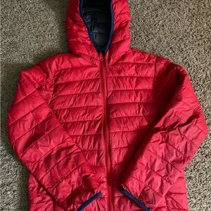 GAP Kids Red Lightweight Puffer Jacket